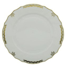 Herend Princess Victoria Gray Dinner Plate