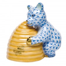 Herend Honey Bear Blue