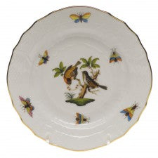 Herend Rothschild Bird Bread Butter & Butter Plate
