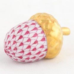 Herend Acorn Raspberry