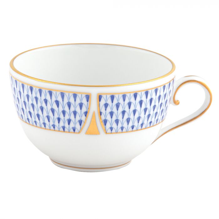 Herend Art Deco Blue tea cup