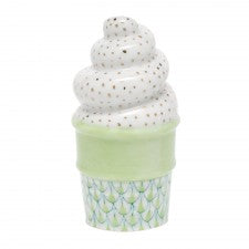 Herend Ice Cream Cone Key Lime