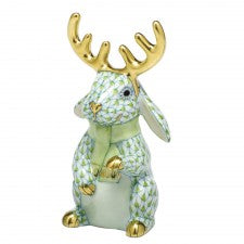 Herend Reindeer Rabbit Key Lime