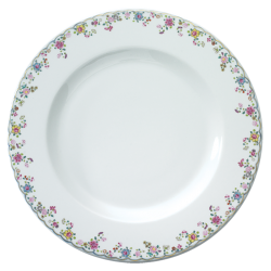 Mottahedeh Tobacco Leaf Service Plate