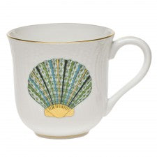 Herend Mug Scallop Shell