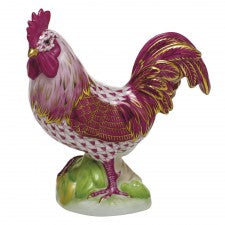 Herend Proud Rooster Raspberry