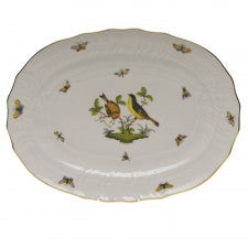 Herend Rothschild Bird Oval Platter