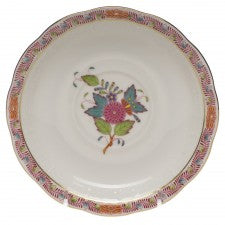 Herend Chinese Bouquet Multicolor Tea Saucer