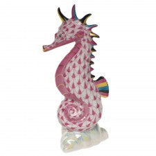 Herend Sea Horse Raspberry