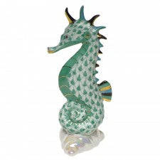 Herend Sea Horse Green