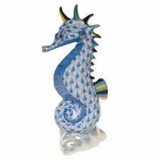 Herend Sea Horse Blue