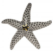 Herend Starfish Black