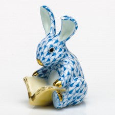 Herend Storybook Bunny Blue