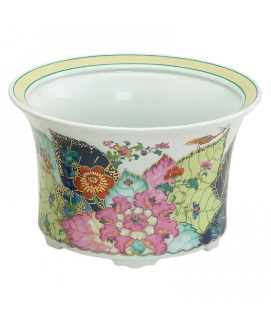 Mottahedeh Tobacco Leaf Cachepot