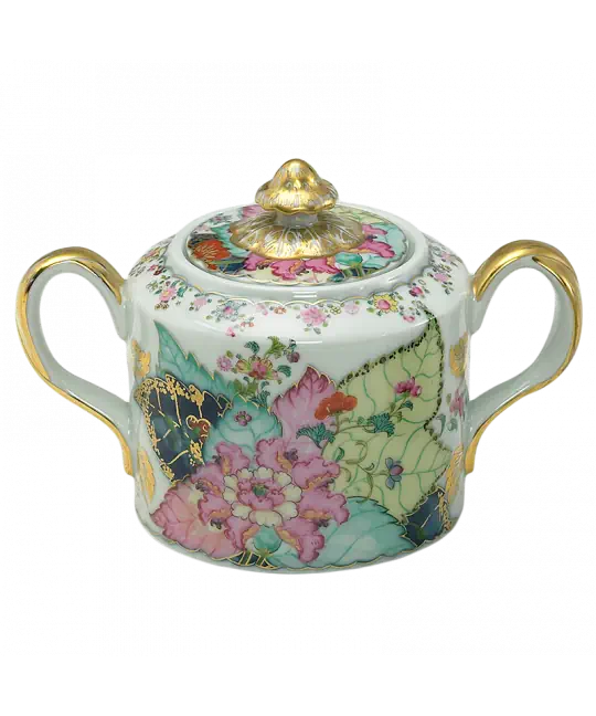 Mottahedeh Tobacco Leaf Covered Sugar