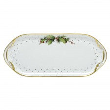 Herend Winter Shimmer Sandwich Tray