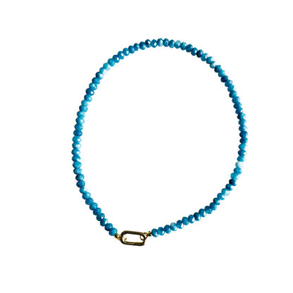 Mini Candy Necklaces: Aqua Blue