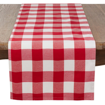 Buffalo Plaid Runner: Blue / 16"x108"