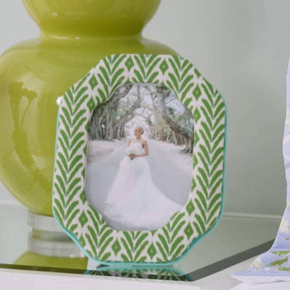Green Fabric Frame