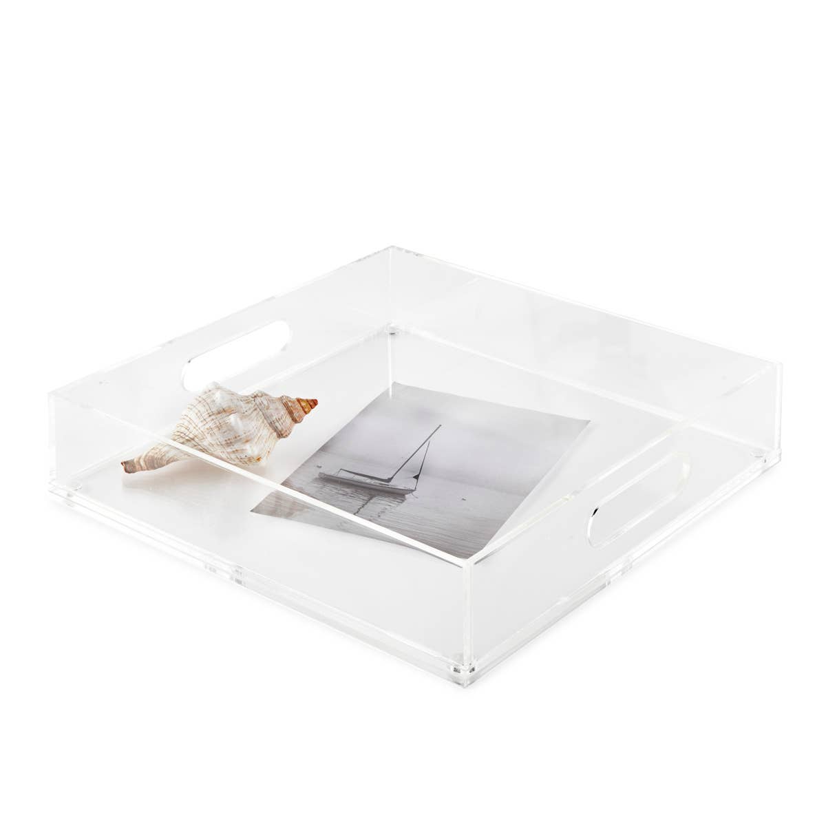 Acrylic 12" Sq. Insertable Tray