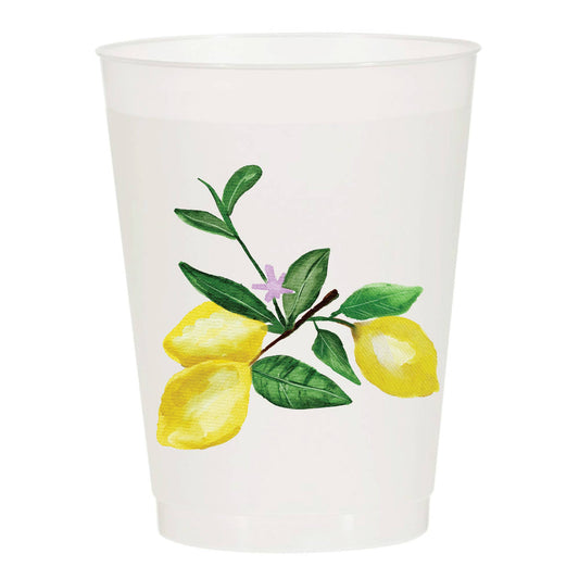 Lemons Summer Frosted Cups - Summer Pack of 6