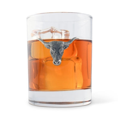 Longhorn Double Old Fashion Glass