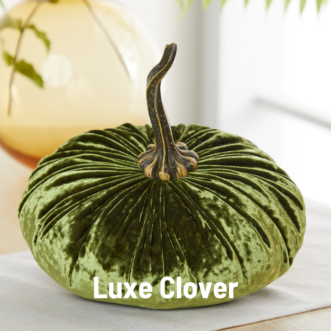 Pumpkin Extra Large Velvet, Fall Accent, Thoughtful Gift: Pink