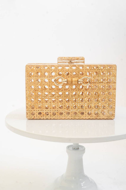 Natural Breakers Clutch: Bamboo Toggle