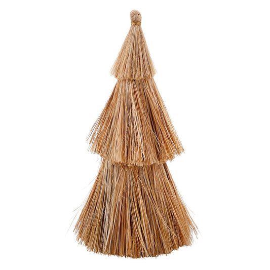 Natural Grass Tree - 19" H: Iron ,  Natural Grass / 19" H x 8" Dia