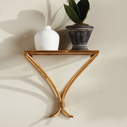 Gold Daphne Wall Bracket