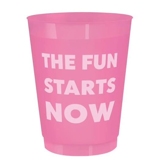 Cocktail Party Cups - Fun Starts Now - 8 ct
