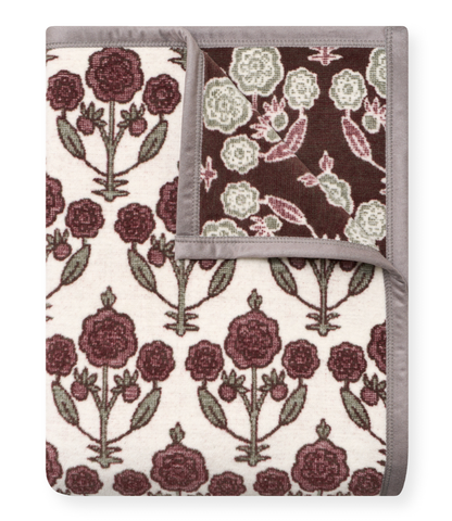 Ruthie Blockprint Blanket: Original