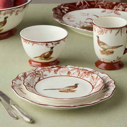 Pheasant Grove Salad Plate Set of 4