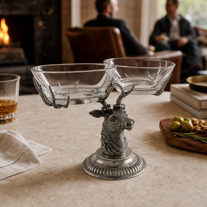 Stag Head Bowl