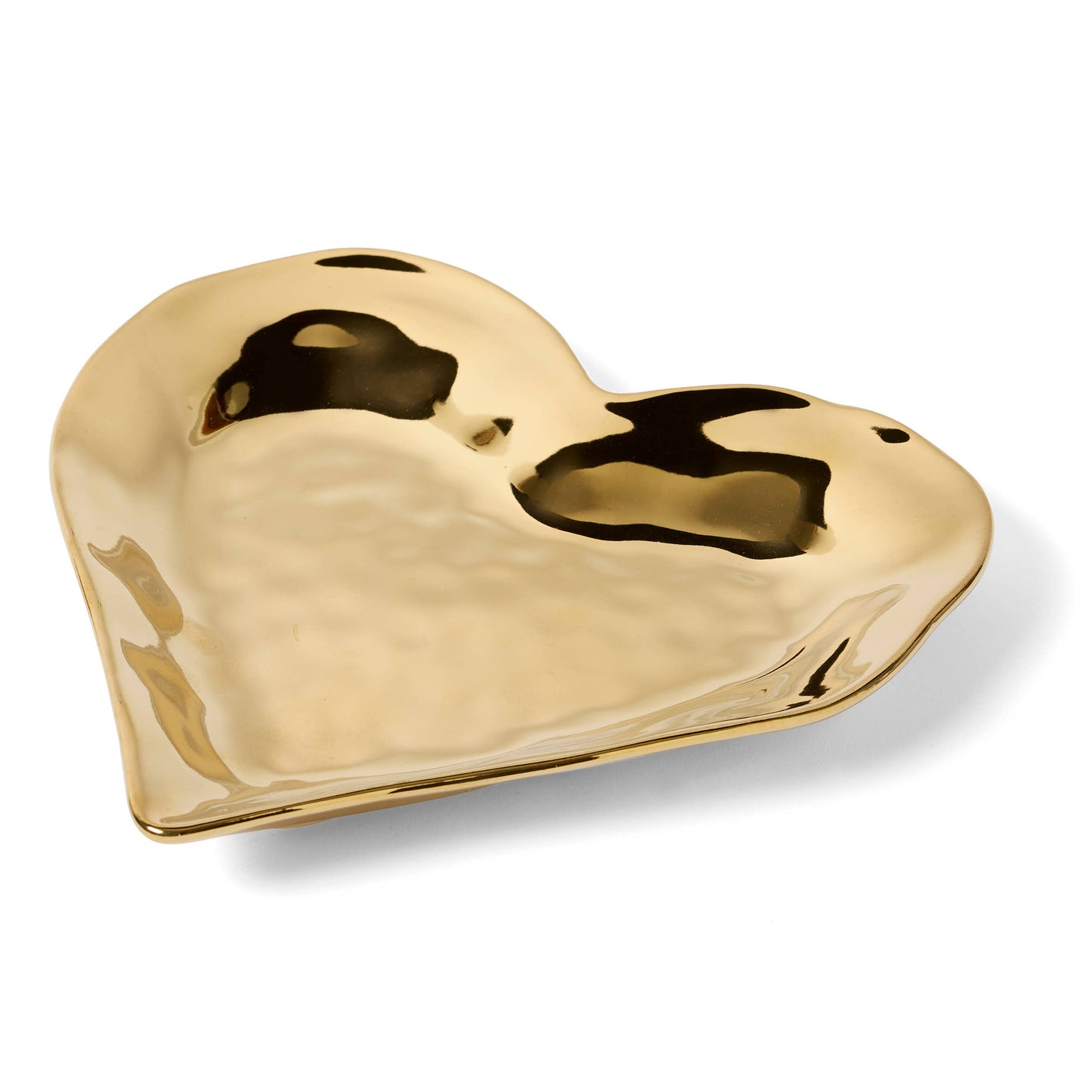 Gold Heart Plate