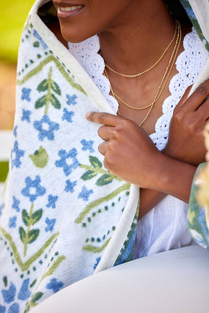 Farmhouse Flowers Blanket: Original