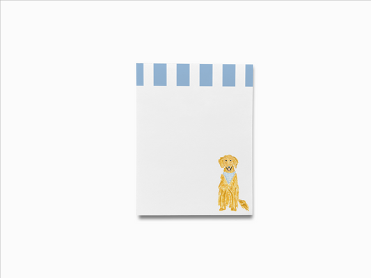 Golden Retriever Notepad