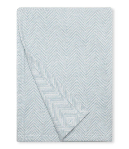 Bayside Herringbone Shawl - Fog