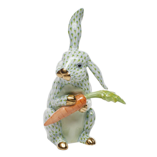 Herend Large Bunny with Carrot