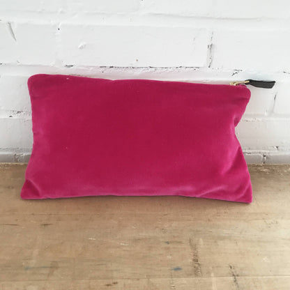 Velvet Clutch: Berry