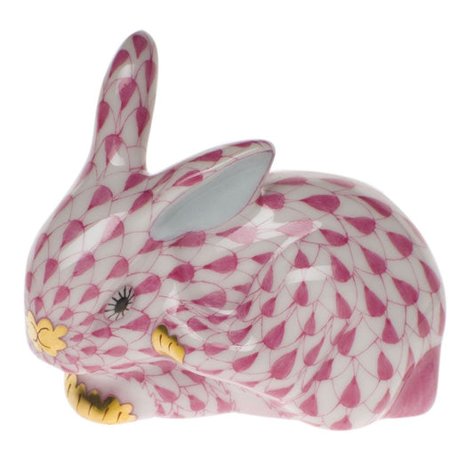 Herend Small Scratching Bunny