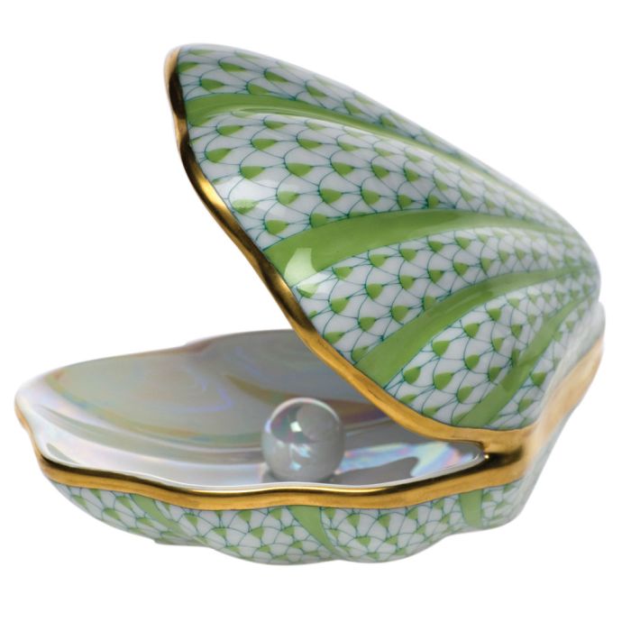 Herend Oyster with Pearl