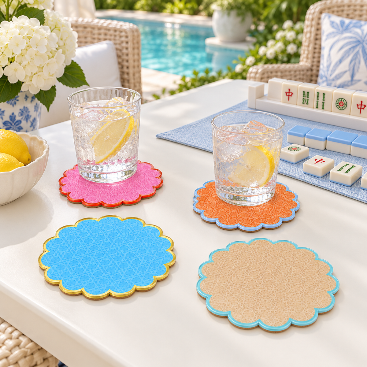 Coaster Set, Cabana Collection