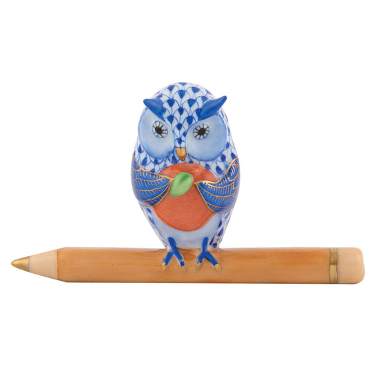 Herend Teacher Owl