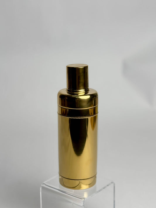 Beaded Gold Cocktail Shaker