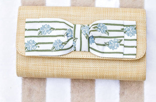 Belle of the Ball - Avery Straw Clutch