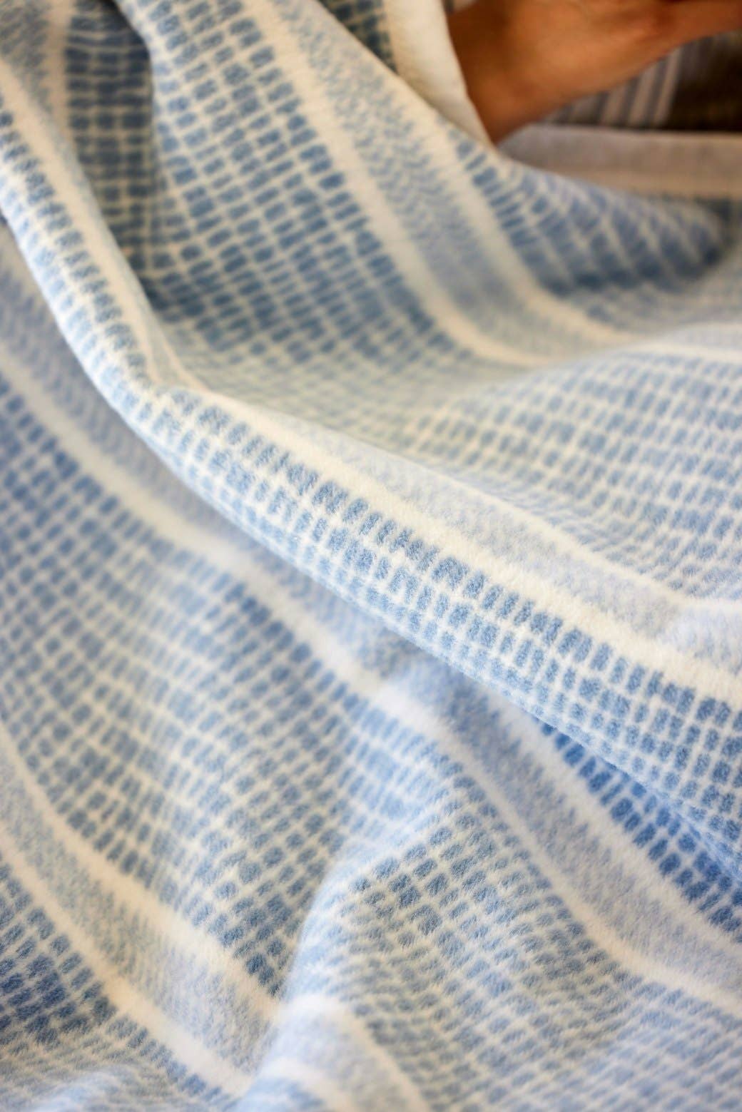 Market Stripe Fog Blanket: Original