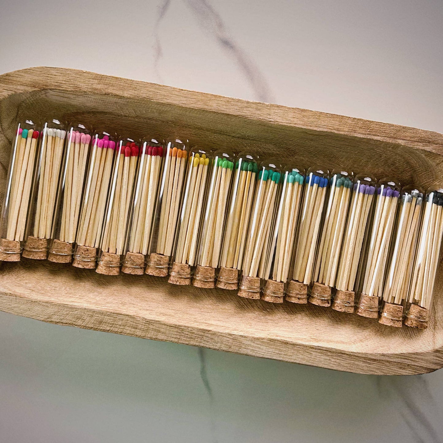 4" Matches + Mini Cloche - Colors of Your Choice + Strikers: Orange