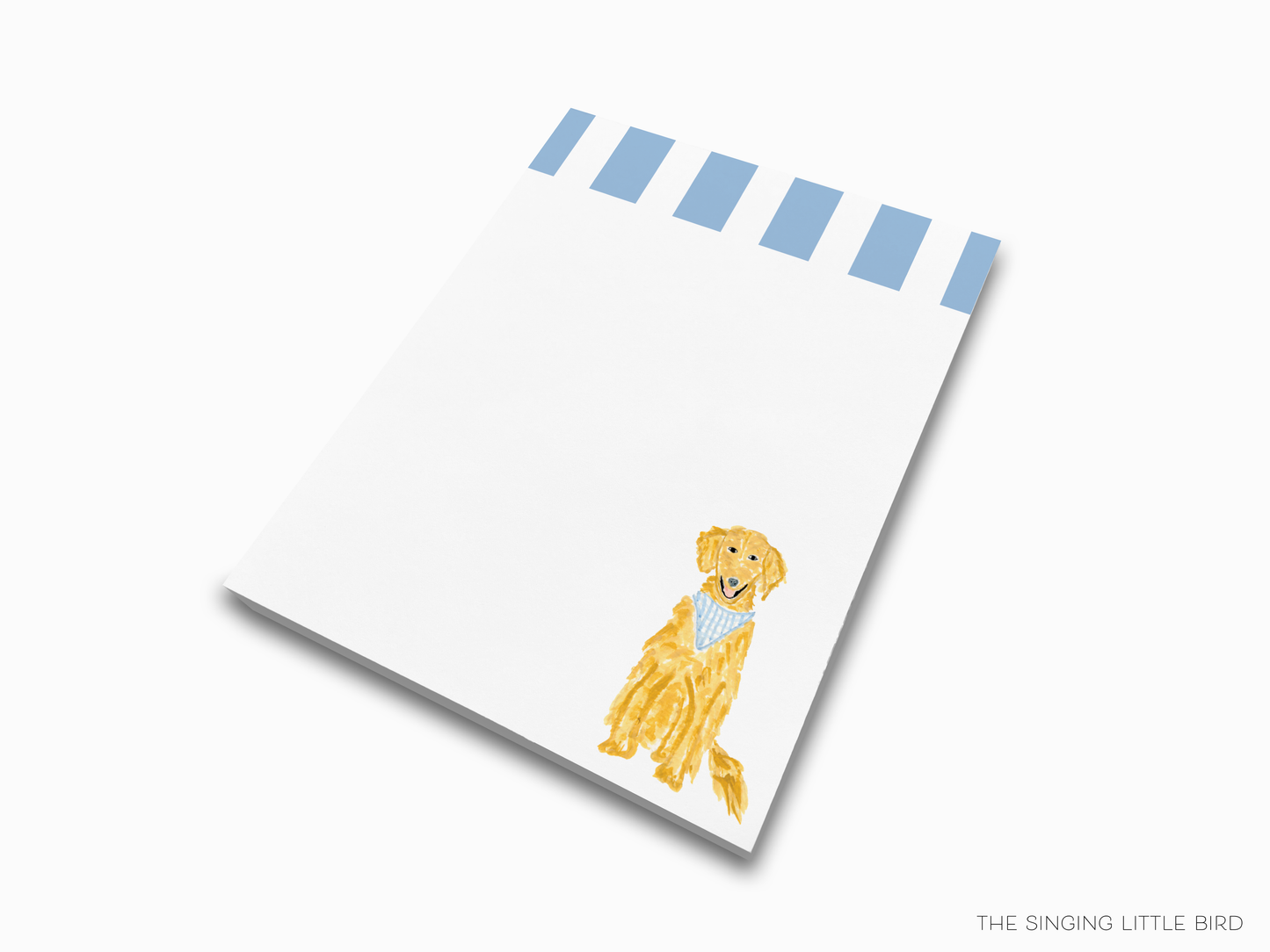 Golden Retriever Notepad