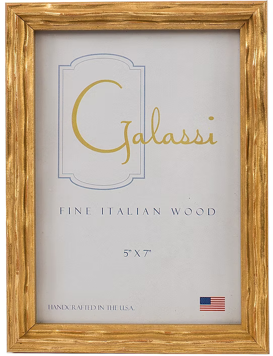 Gold Ripple Picture Frame